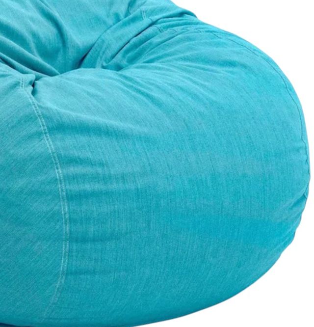 CordaRoy's® Teal Fabric Full Outdoor Bean Bag Chair-1