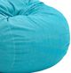 CordaRoy's® Teal Fabric Full Outdoor Bean Bag Chair-1