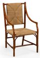 Chelsea House Mecklenburg Mottled Brown/Natural Chair-0