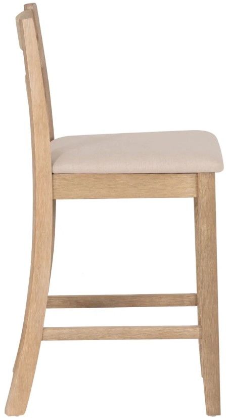 Linon Torino Gray Wash Soho Counter Stool-4