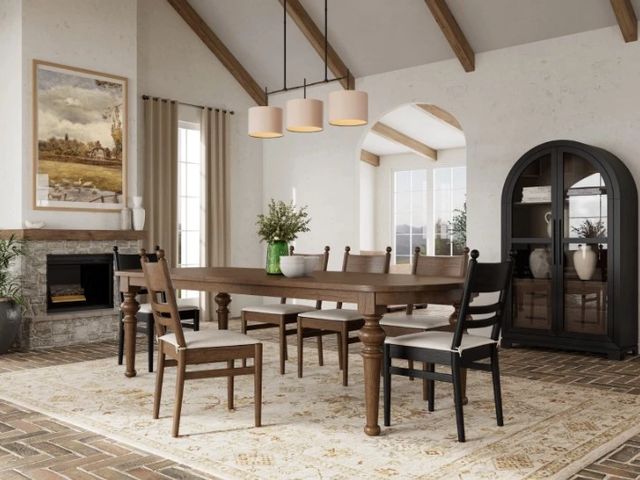 Riverside Furniture Calhoun Whiskey Oak Dining Table-1