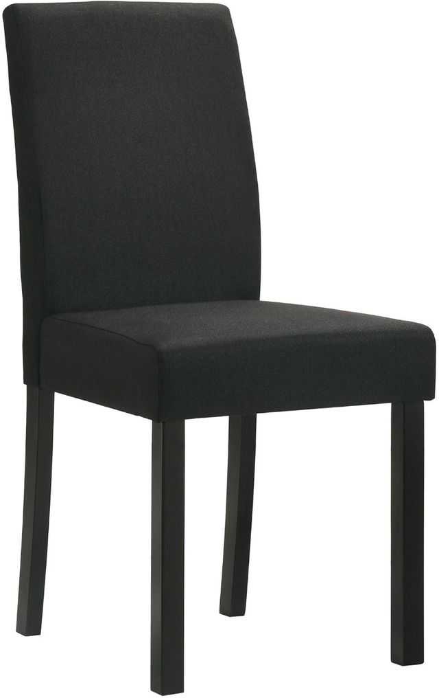 Crown Mark Resia Black Dining Chair-0
