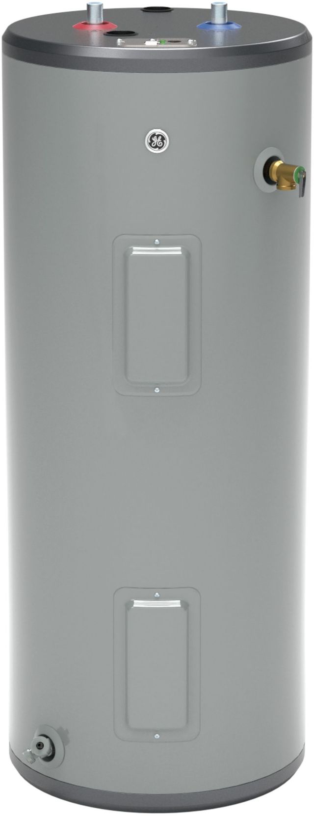 GE® 30 Gallon Gray Electric Water Heater-0