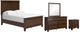 Signature Design by Ashley® Danabrin 4-Piece Brown Full Panel Bed Set-0
