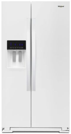 Whirlpool® 36 in. 20.6 Cu. Ft. White Counter Depth Side-By-Side Refrigerator