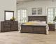 Vaughan-Bassett Grayson Manor Sable King Panel Bed-1