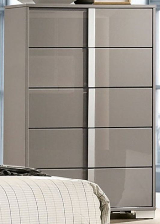 Furniture of America® Sinistra Light Taupe Chest-0
