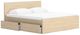 Signature Design by Ashley® Onita Natural King Panel Platform Storage Bed-2