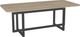 Amisco Customizable Ezra 84" Rectangular Dining Table with Radius Corners and 1" Birch Veneer Top-0