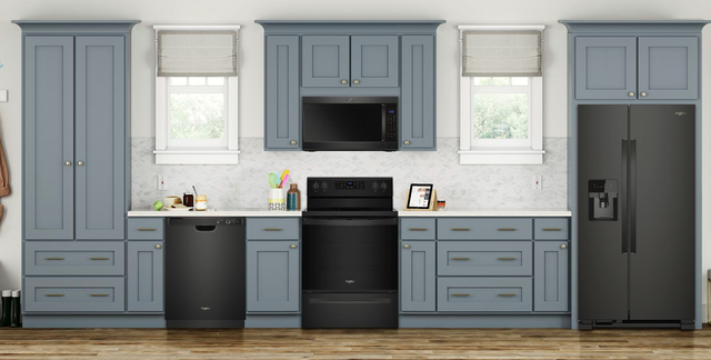 Whirlpool® 25 Cu. Ft. Black Side-By-Side Refrigerator-3