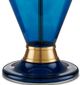 Currey & Company Aladdin Clear Blue/Off-White Table Lamp-3
