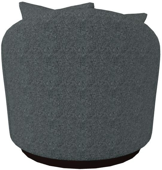 Best® Home Furnishings Customizable Alanna Swivel Barrel Chair with Espresso Legs-4