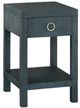 Bassett® Furniture Ventura Raffia Pacific Blue Chairside Table-0