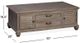 Magnussen Home® Lancaster Dovetail Gray Lift Top Storage Cocktail Table-1