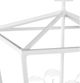 Currey & Company Denison Gesso White Small Chandelier-3