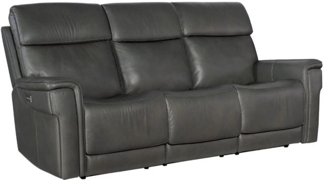 Hooker® Furniture MS Lyra Sahara Dorian Gray Zero Gravity Power Reclining Sofa with Power Headrest and Lumbar-0