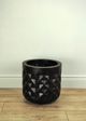 Le Present Pyramid Black 30" Planter-5
