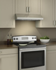 Broan® Glacier Series 24" Stainless Steel Under Cabinet Range Hood-1