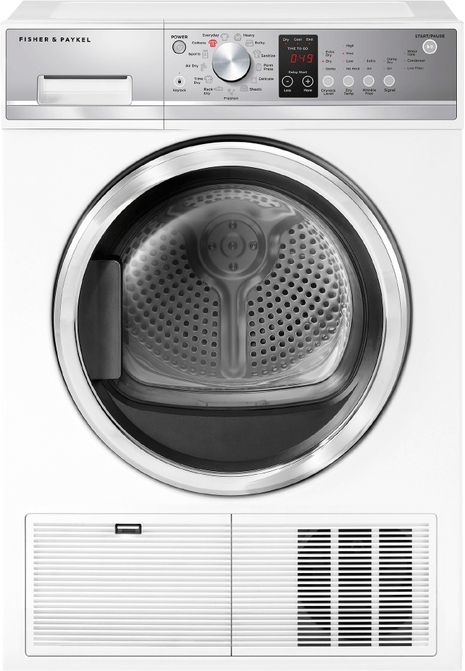 Fisher & Paykel Series 5 4.0 Cu. Ft. White Ventless Electric Dryer-0