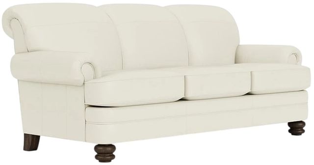 Flexsteel® Customizable Bay Bridge 85" Leather Sofa-2