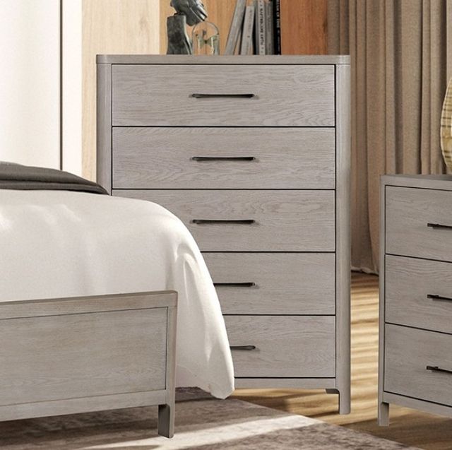 Furniture of America® Fareham Oak Chest-1