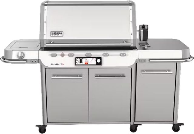 Weber® Summit® FS38X S 5-Burner Stainless Steel Smart Freestanding Liquid Propane Grill-0