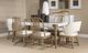 Legacy Classic Melrose Cloud White/Dessert Oak Upholstered Arm Chair-1