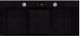 Vent-A-Hood® 42" Black Carbide Insert Range Hood-2