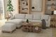 International Furniture Direct Samba Oyster Ottoman-1