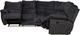 Catnapper® Shane 2-Piece Gray Manual Reclining Curved Sectional-4