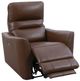 Parker House® Taylor Brazilian Cocoa Power Zero-Gravity Recliner with Power Headrest-2