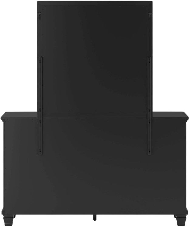 Signature Design by Ashley® Lanolee Black Dresser and Mirror-2