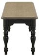 Liberty Furniture Magnolia Manor Antique Black/Weathered Bark Dining Bench-3
