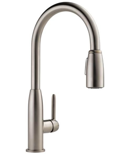 Peerless Core Stainless Single Handle Pull-Down Kitchen Faucet-0