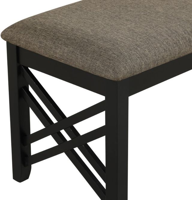 New Classic® Home Furnishings Potomac Black/Brown Bench-4