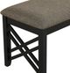New Classic® Home Furnishings Potomac Black/Brown Bench-4