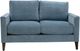 Jonathan Louis Design Lab Blue Loveseat-3