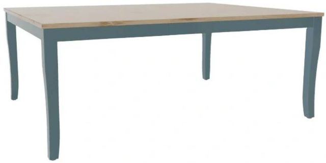 Mavin Customizable 60" x 60" Cosmo Extendable Dining Table with 18" Leaf-0