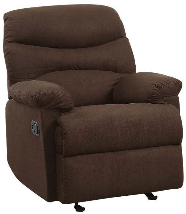 ACME Furniture Arcadia Chocolate Manual Glider Recliner-0