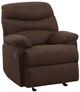 ACME Furniture Arcadia Chocolate Manual Glider Recliner-0