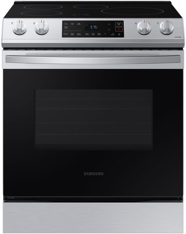 Samsung 30" Fingerprint Resistant Stainless Steel Slide In Induction Range