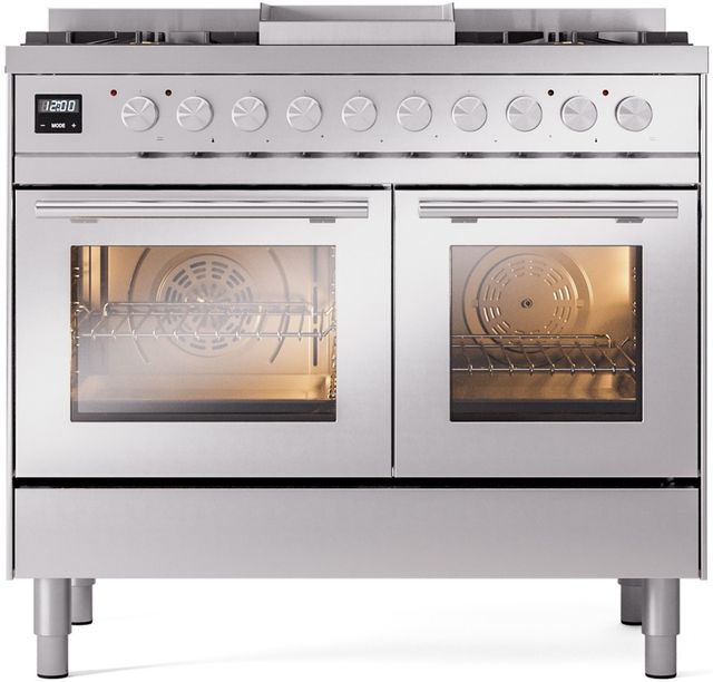 Ilve Professional Plus II 40" Freestanding Dual Fuel Range Gerhard's