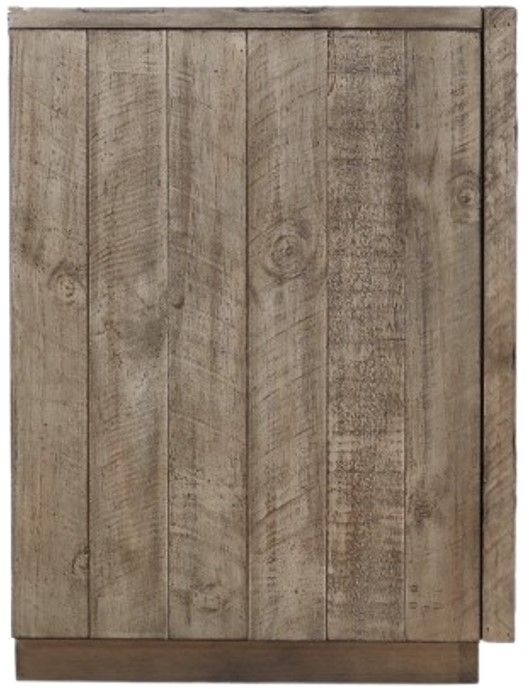 Signature Design by Ashley® Krystanza Weathered Gray TV Stand with Electric Fireplace-3
