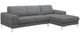 VIG Furniture Divani Casa Forli 2-Piece Gray Fabric Right-Arm Facing Sofa Sectional and Chaise-0