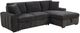 Coaster® Pastrana 2-Piece Gray Right-Arm Facing Sleeper Sectional Sofa-1