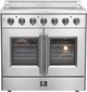 FORNO® Galiano 36" Stainless Steel Pro Style Electric Range-0