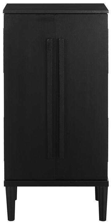 Powell® Mekia Jenn Black Jewelry Armoire-1