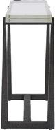 Uttermost® Midas Glass Top End Table with Bronze Metal Base-4