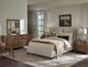 Artisan & Post by Vaughan-Bassett Pure Maple Sandstone/Syrup Queen Upholstered Panel Bed-1