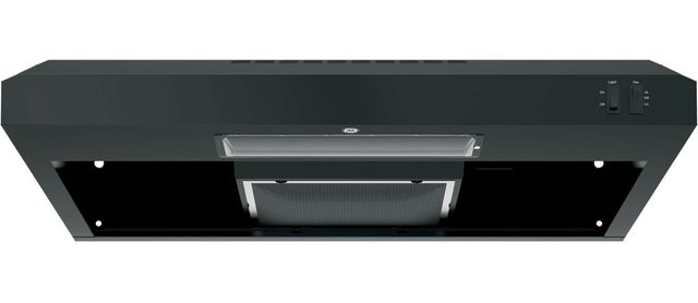 GE® Series 30" Black Under Cabinet Range Hood-3